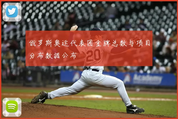 俄罗斯奥运代表团金牌总数与项目分布数据公布